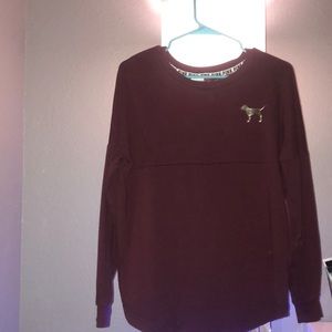 Victoria secret pink crewneck sweater